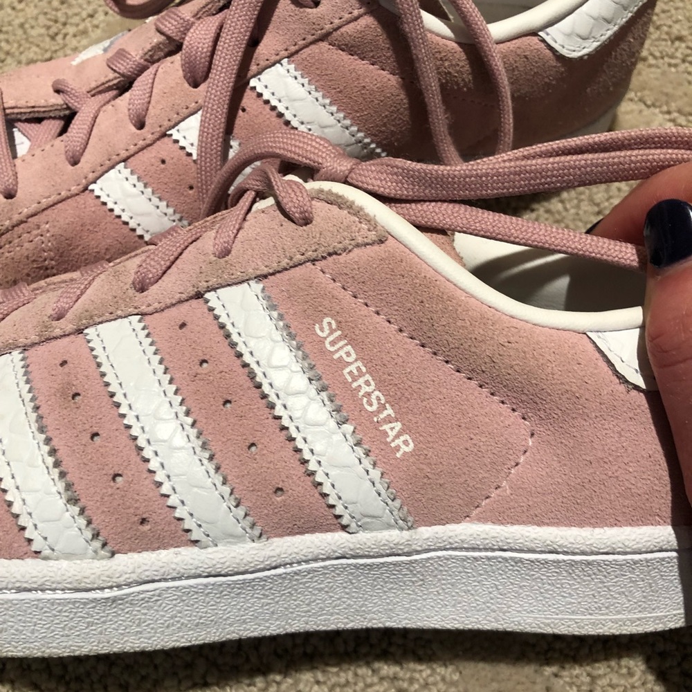 Adidas pink Superstar Sneakers - Picture 3 of 5